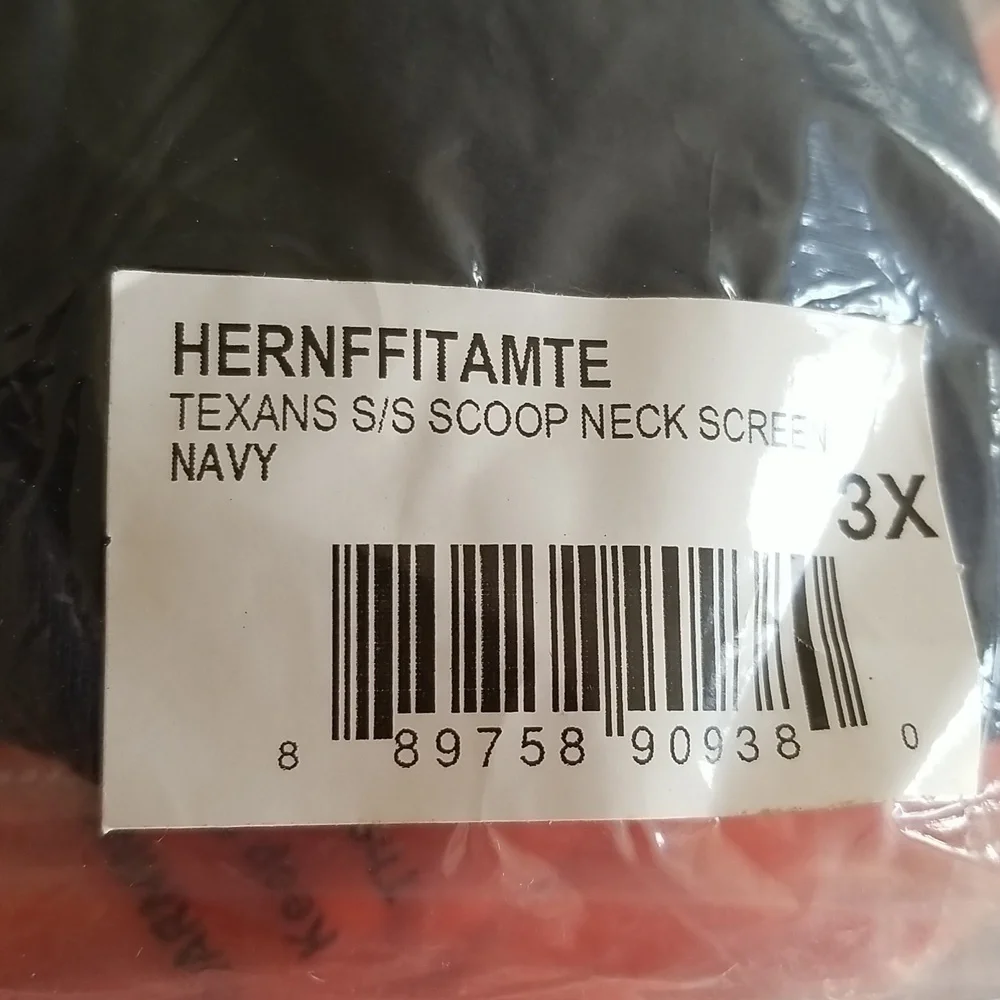 Houston Texans 3x Ladies NFL Gear Shirt Navy New With Tags - Picture 5 of 5